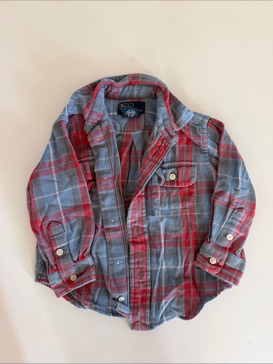 Polo Ralph Lauren Other - Polo by Ralph Lauren Blue and Red Plaid Button-Up Shirt